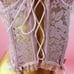 Floral Lace Tie Shoulder Underwire Bra