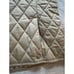 Lands' End Quilted Women's Vest, Beige, Size L.