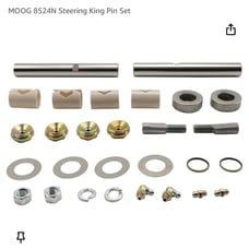 MOOG 8524N Steering King Pin Set
