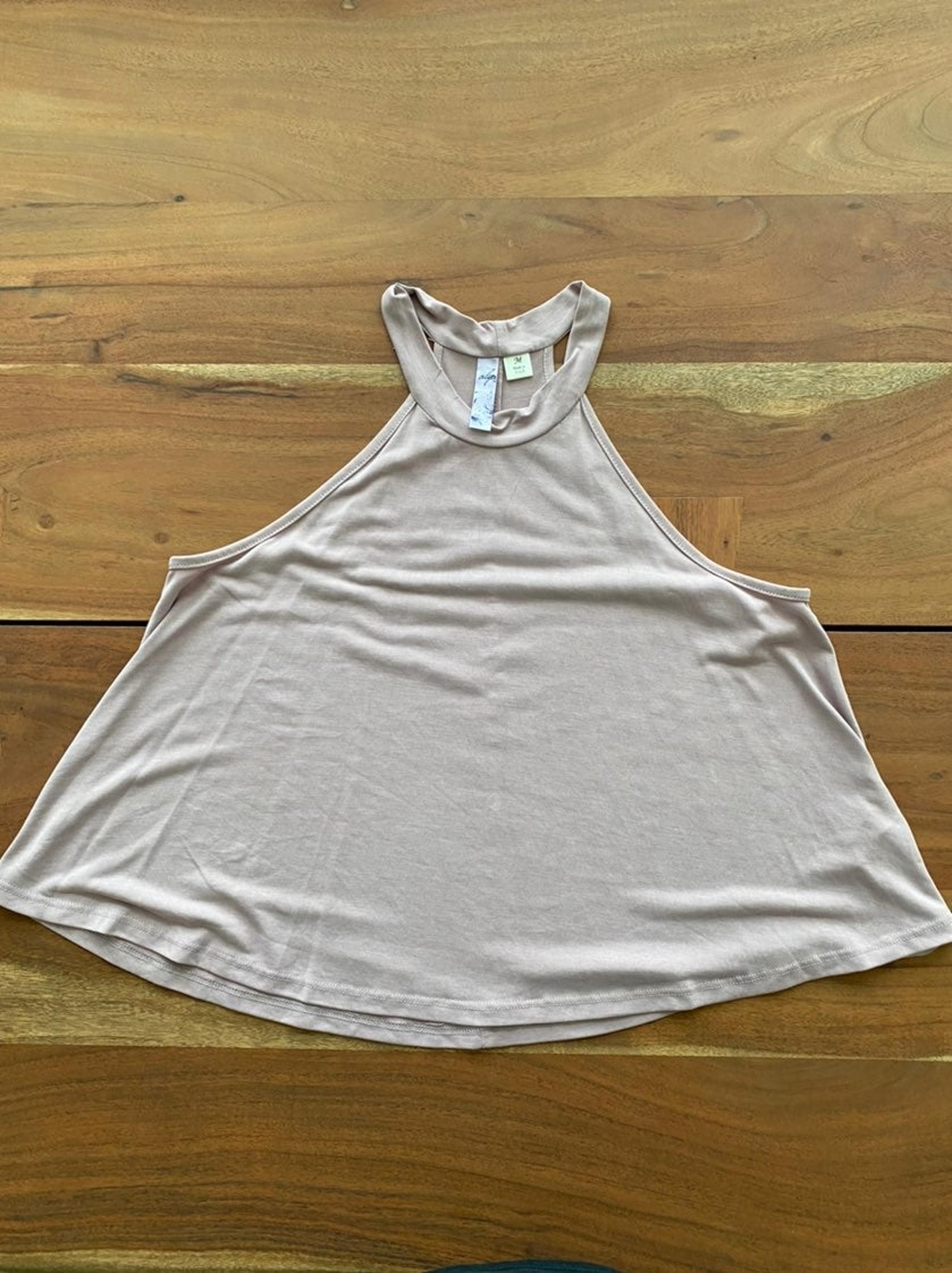 Alya crop top in mauve