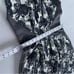 Thakoon Addition Dress Womens 0 Black Grey Paisley Brocade Jacquard Knit