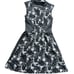 Thakoon Addition Dress Womens 0 Black Grey Paisley Brocade Jacquard Knit