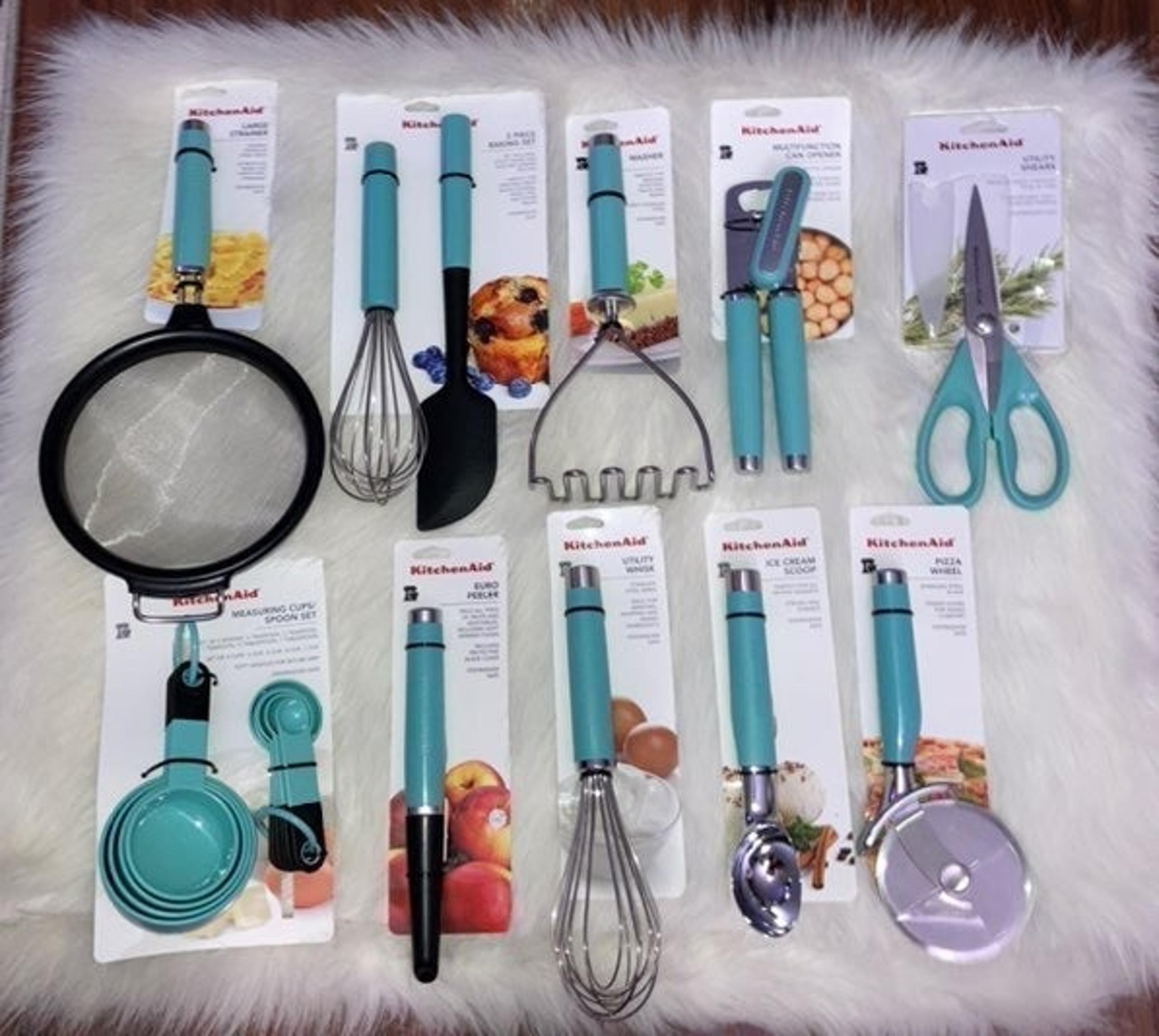 KitchenAid kitchen utensils set of 10 aq