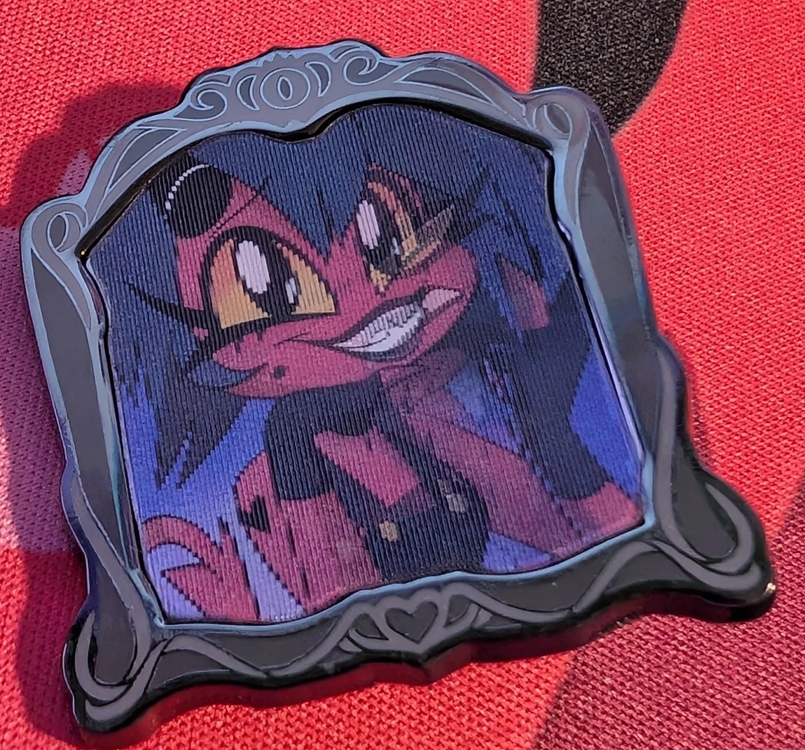 Portrait Millie Helluva Boss pin