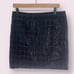 Windowpane Checkered Checker Poly Cotton Business Casual Chic Hip Mini Skirt