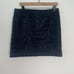 Windowpane Checkered Checker Poly Cotton Business Casual Chic Hip Mini Skirt