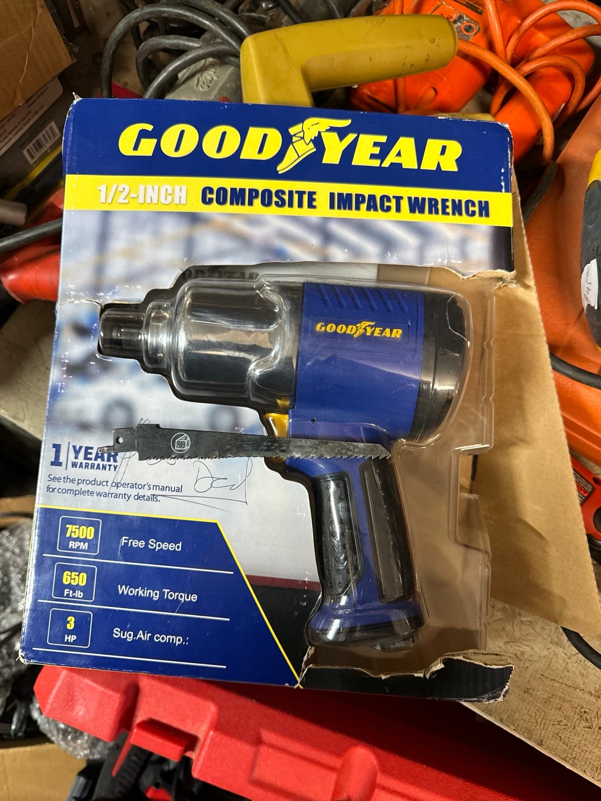 Goodyear 1/2 composite impact wrench