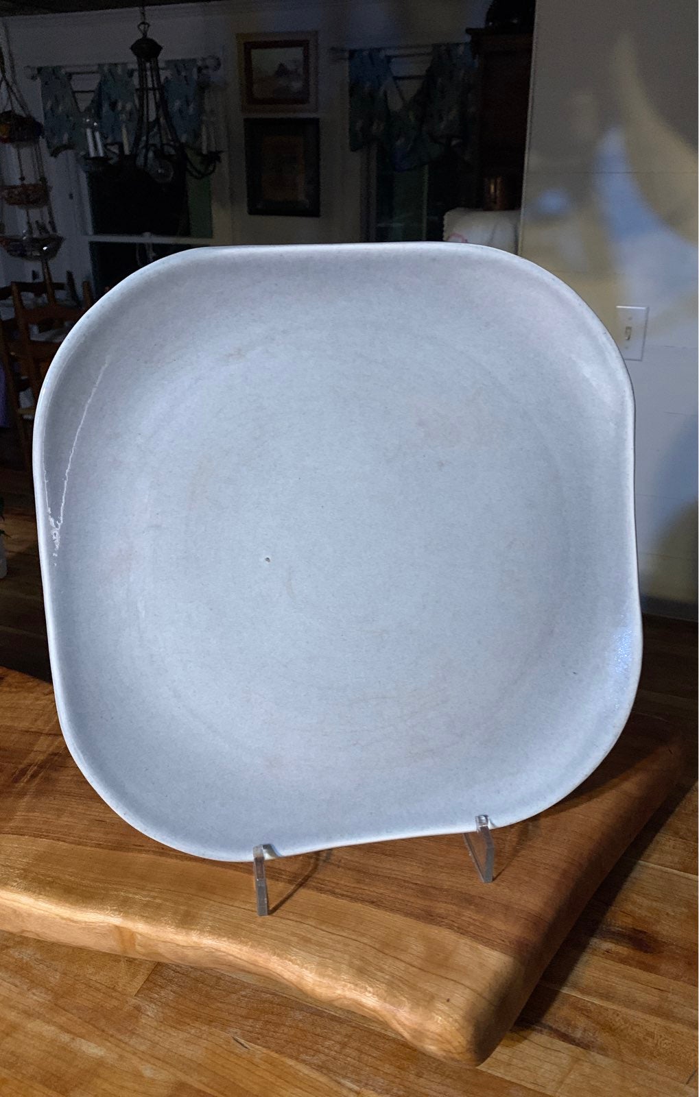 Russel Wright Steubenville chop plate 13