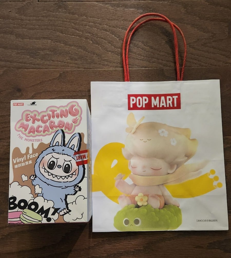 Pop Mart Labubu The Monsters Exciting Macaron Plush Blindbox *New/Factory Sealed