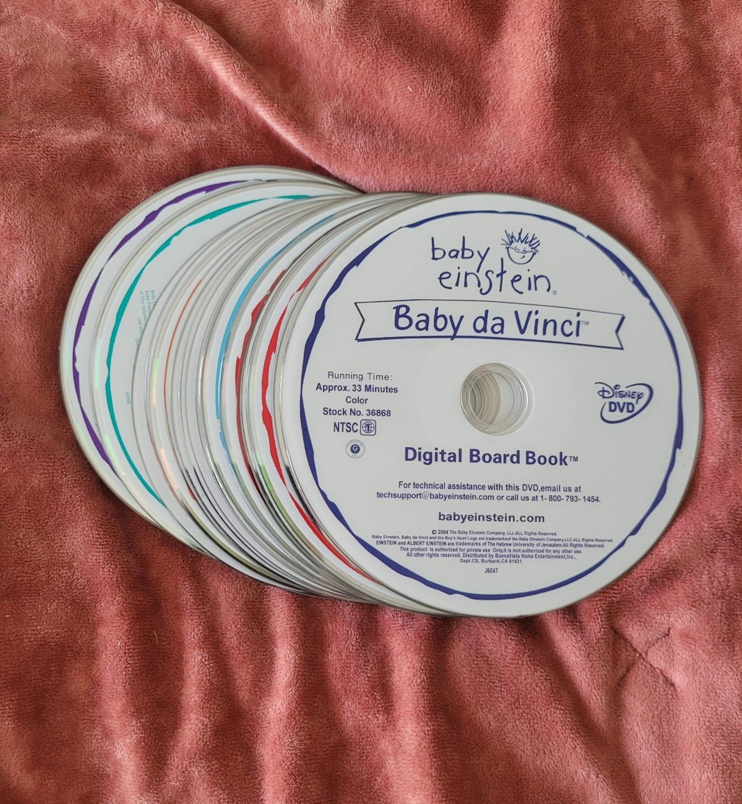 21 Baby Einstein Disc Set