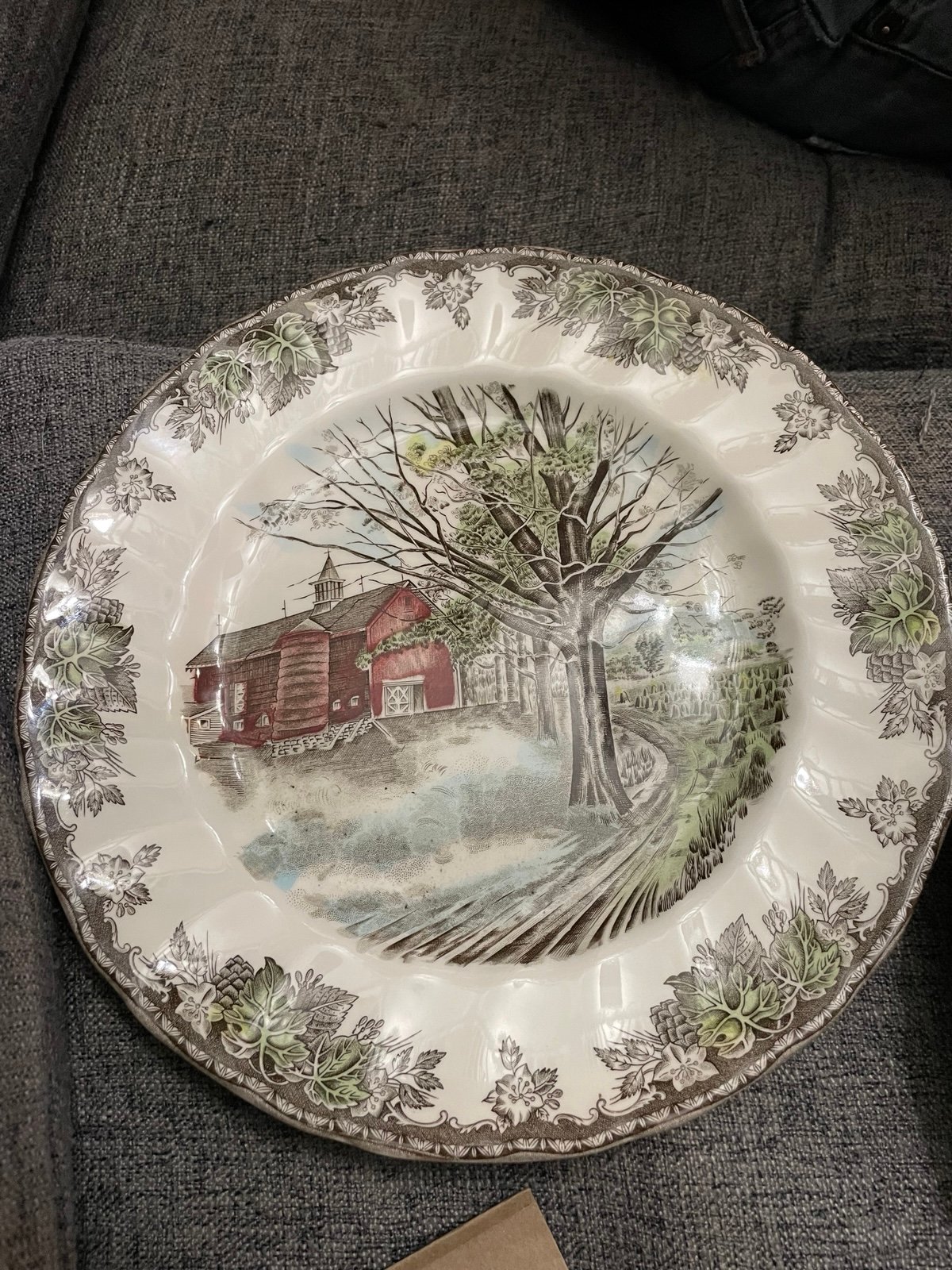 Friendly village Johnson bros Plate