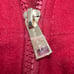 Women’s M Red Nautica Wool Coat Jacket Amazing Shape Wool