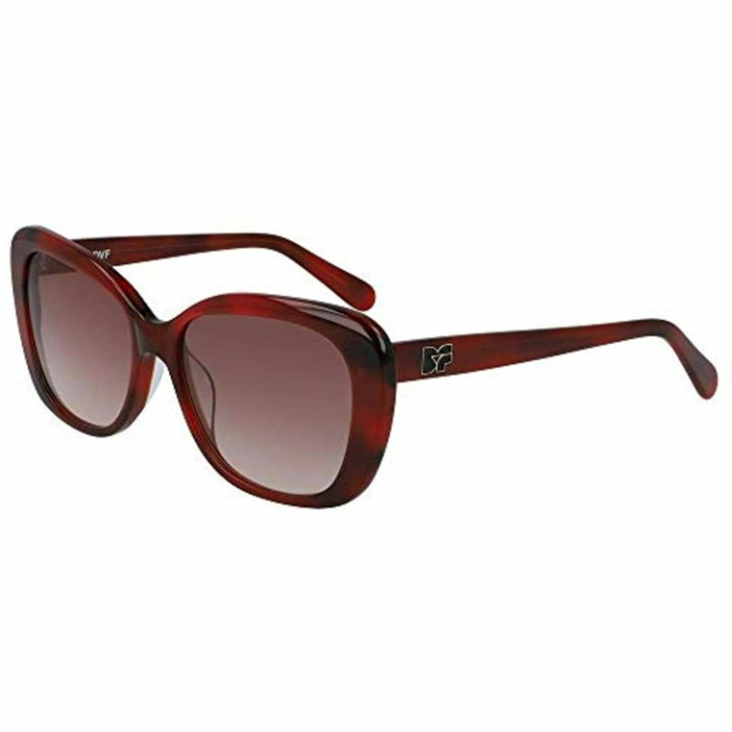 NEW Diane von Furstenberg DVF 664S 605 Red Tortoise ANDI Sunglasses