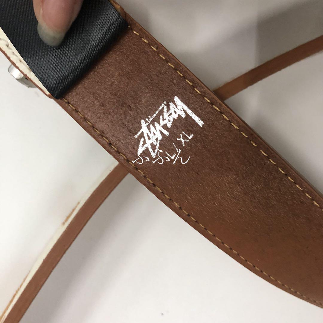 STUSSY ANIMAL PRINT DRESS BELT ベルト L/XL