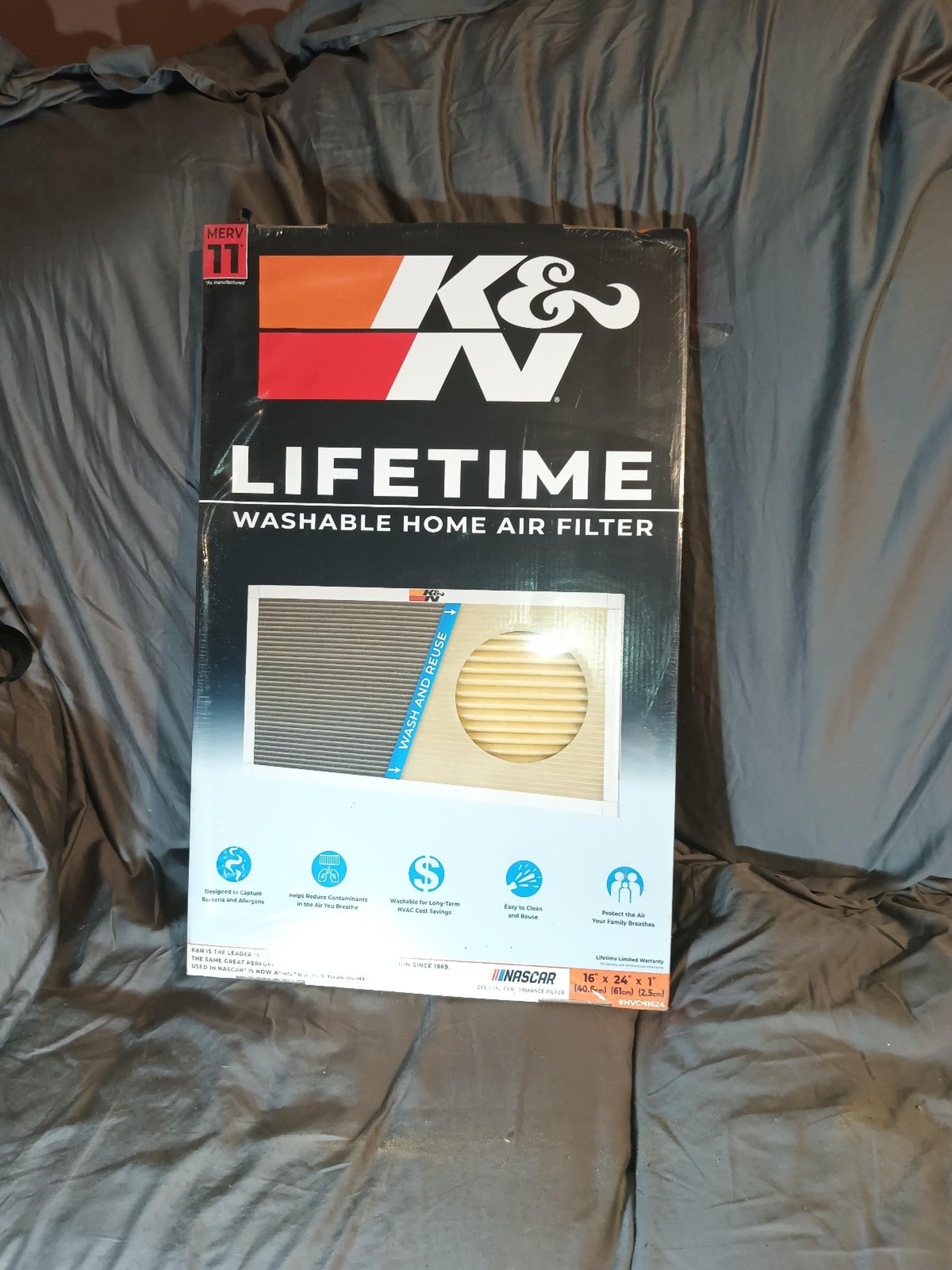16" x 24" x 1" HVAC filter