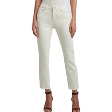 Lagence Sada Raw Hem Ankle Slim Women’s Cream Jeans Size 26