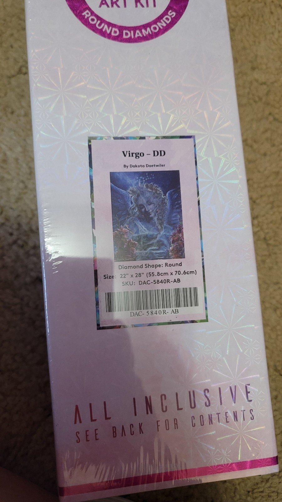 Diamond art club Virgo-DD
