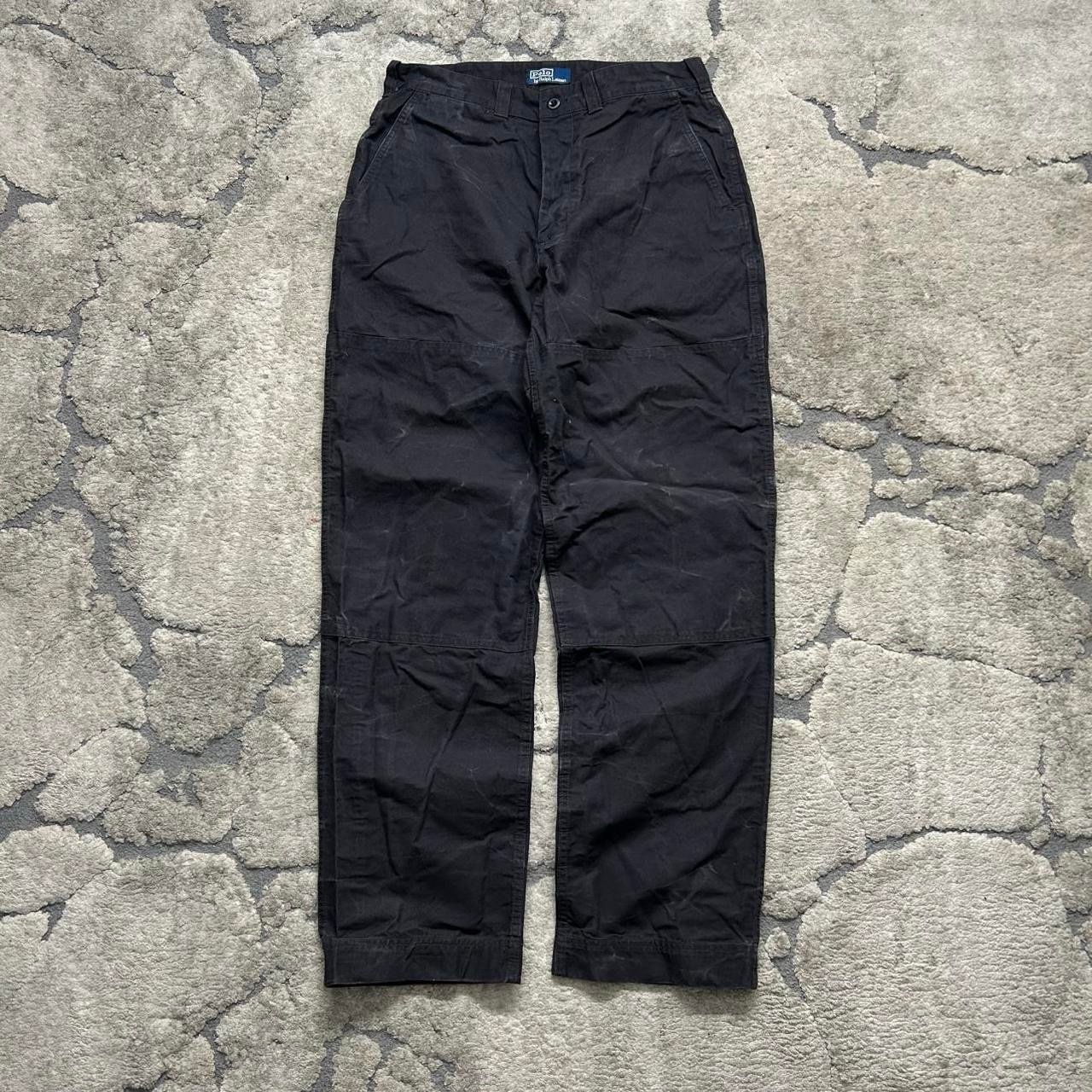 Polo Ralph Lauren Black Cargo Pants for Men | Mercari