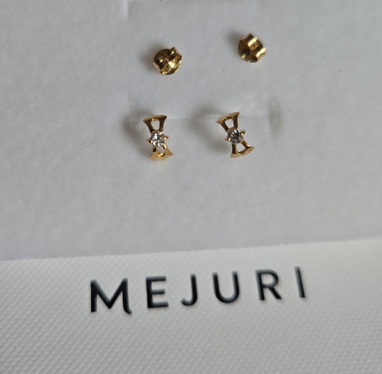 Mejuri Style 14k Solid Yellow Gold Small Earrings
