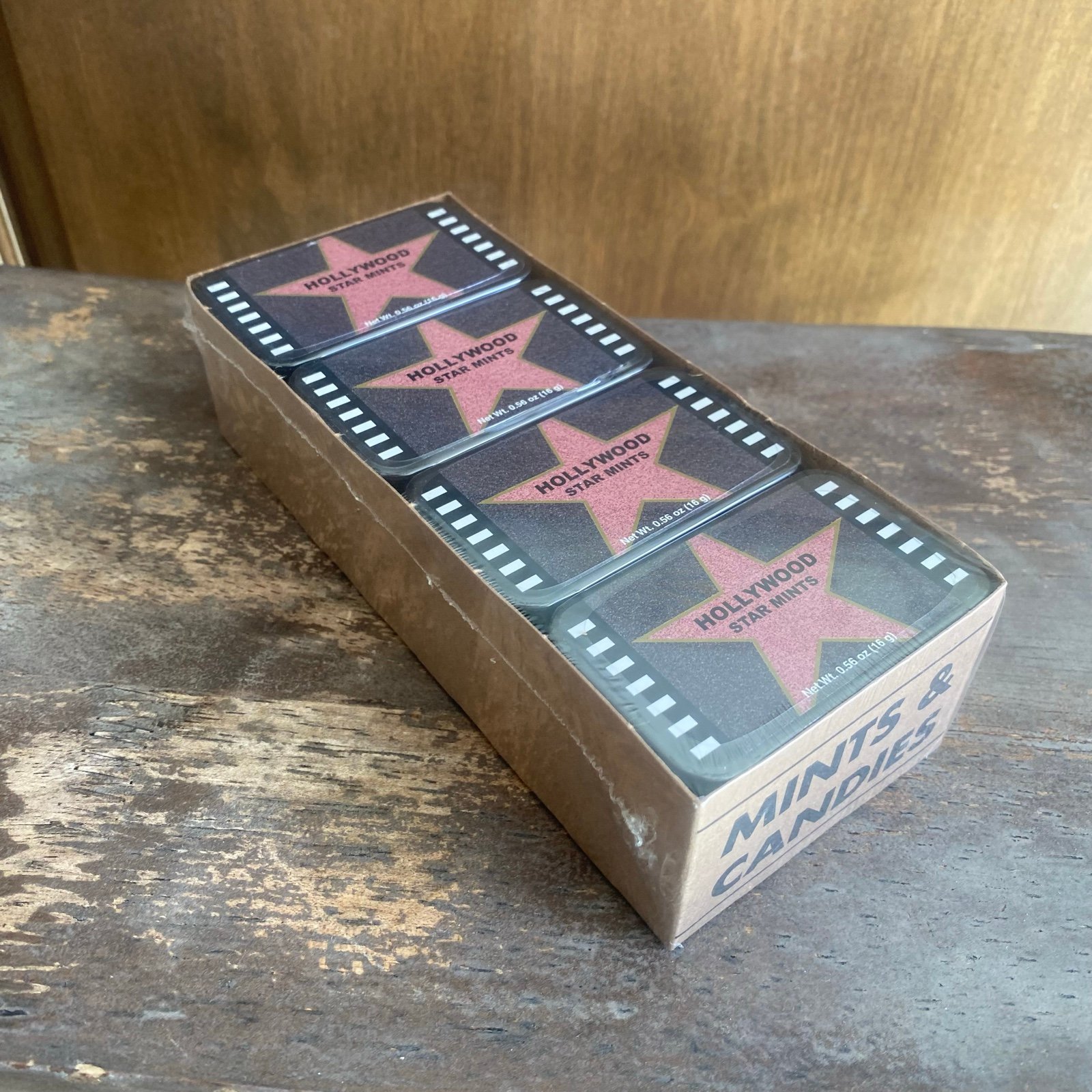 HOLLYWOOD STAR dozen pack PARTY FAVORS BULK Mint Tins