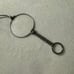 Antique Glasses Sterling Silver Lorgnette Foldabe Magnifying Lens