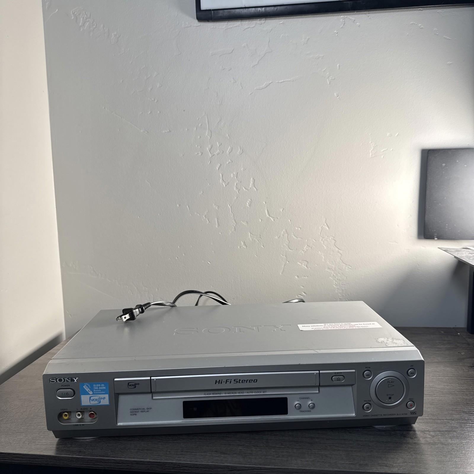 Sony SLV-N700 VHS VCR Plus Video Cassette Recorded - Tested Works