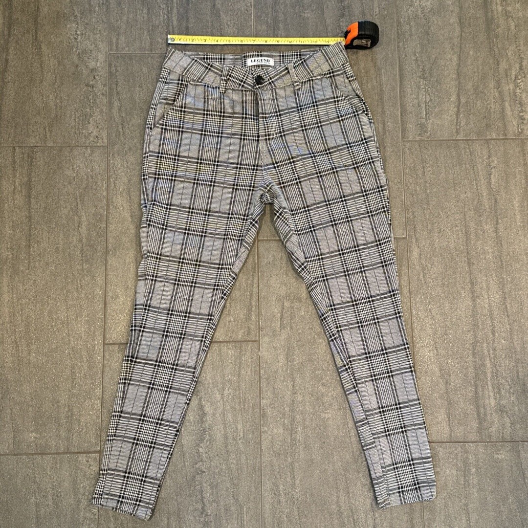 Legend London Spray On Dress Paints Plaid Size 32 Lightly Worn Once
