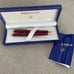 WATERMAN BALLPOINT PEN/PENCIL SET RED