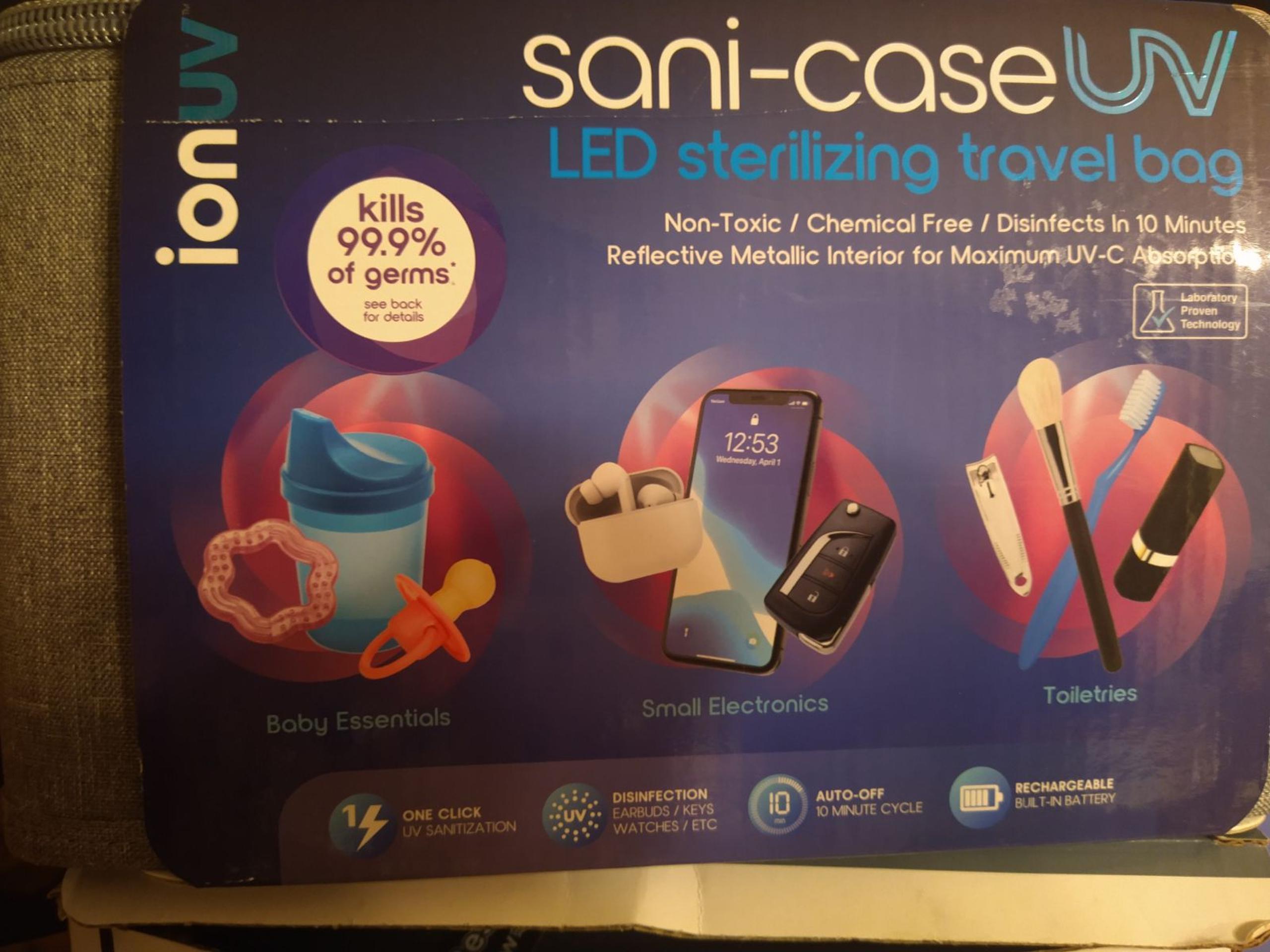 ionuv Sterilizing Travel bag