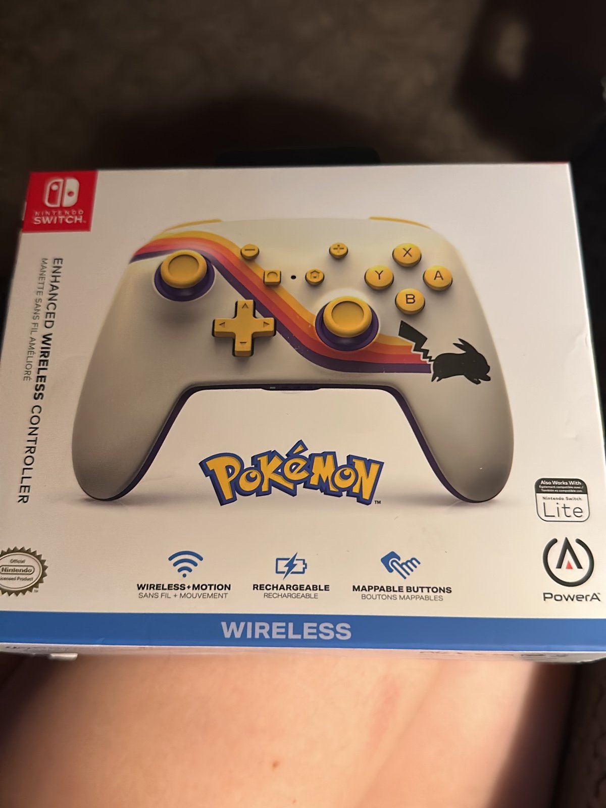 PowerA enchanced wireless controller for nintendo Switch