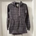 Triple Five Soul vintage streetwear 90's Y2K aop full zip back tie hoodie size S