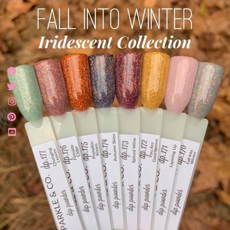 Sparkle & Co Dip Powder Fall Into Winter Collection