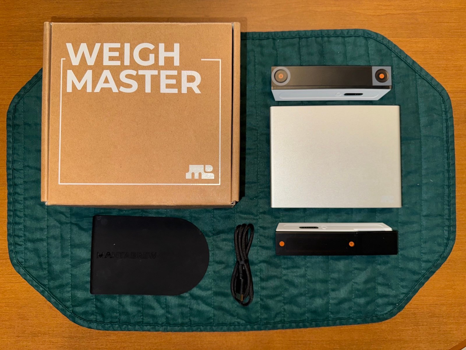 Mantabrew Weighmaster A AND B module espresso scale