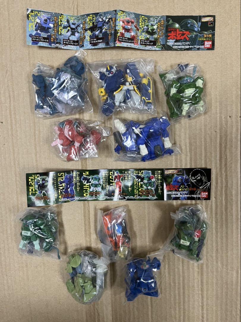 Armored Trooper VOTOMS HG Series 1 & 2nd Complete Set of 10 + Bonus