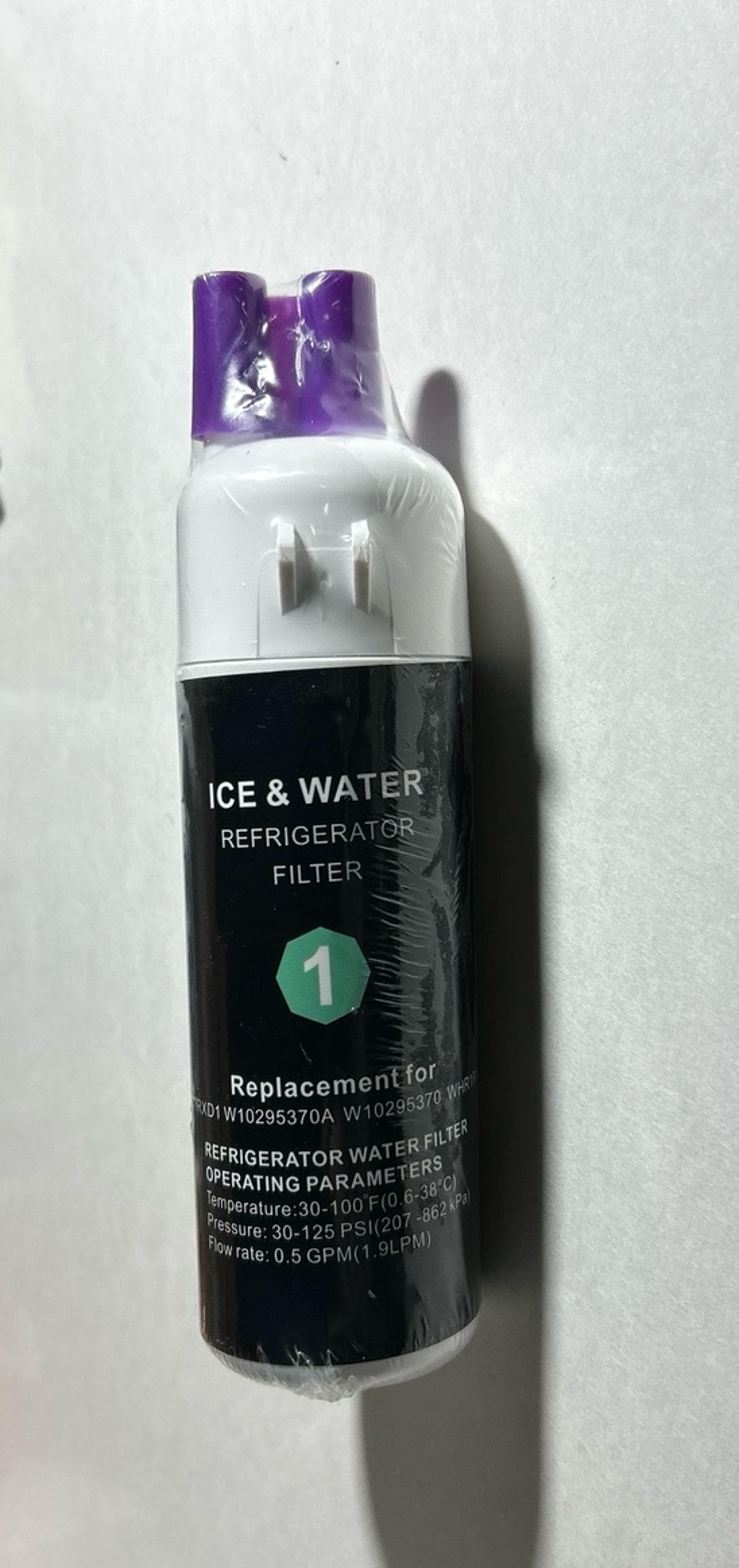 Ice & Water Refrigerator Filter 1 EDR1RXD1 compatible with Whirlpool