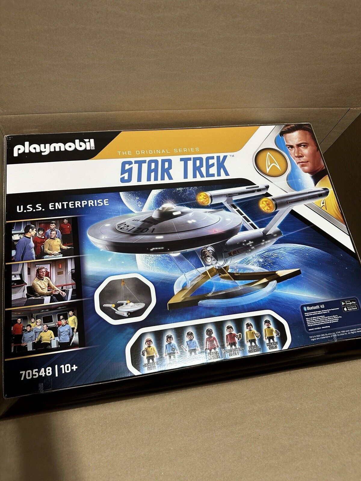 Playmobil Star Trek U.S.S. Enterprise NCC-170 Star Trek App NEW 70548