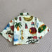 NWT ALEMAIS x Alan Berry Rhys Samaki Cropped Organic Cotton Shirt Women's Size 2