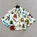 NWT ALEMAIS x Alan Berry Rhys Samaki Cropped Organic Cotton Shirt Women's Size 2