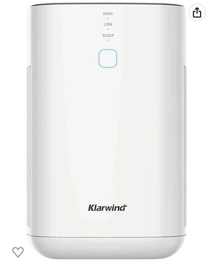 Klarwind HEPA Filter Smart Air Purifier