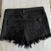 JUSTUSA Women short Authentic Originals black short Mid waist stretch short Size