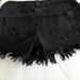 JUSTUSA Women short Authentic Originals black short Mid waist stretch short Size