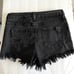 JUSTUSA Women short Authentic Originals black short Mid waist stretch short Size