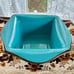 Southern Living at Home Tuscan Toscana Collection Teal Square Baking Dish