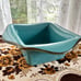 Southern Living at Home Tuscan Toscana Collection Teal Square Baking Dish