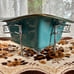 Southern Living at Home Tuscan Toscana Collection Teal Square Baking Dish