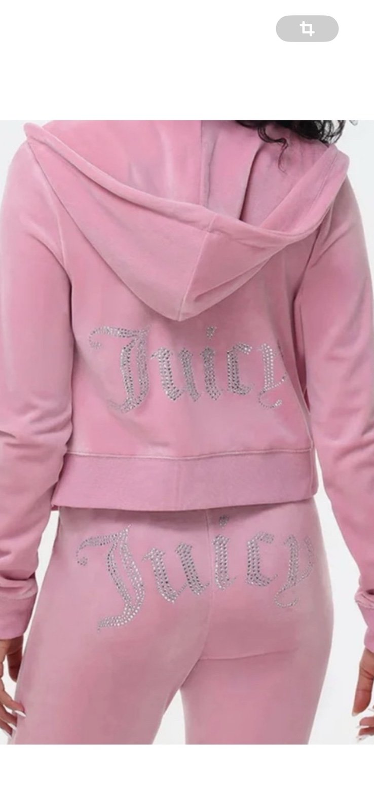 Juicy Couture NWT rose Velour Tracksuit