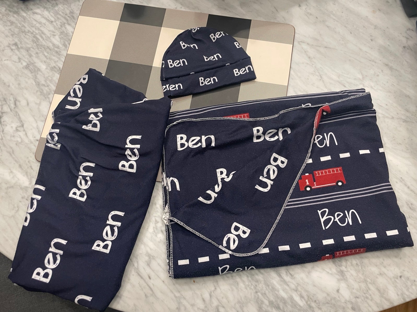 BEN Baby blanket hat nursing cover set Ben Benjamin