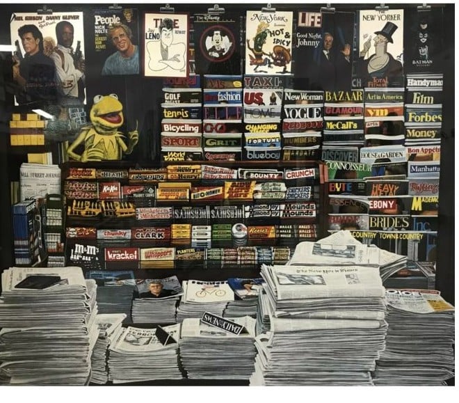 Kermit Newsstand AP by Ken Keeley