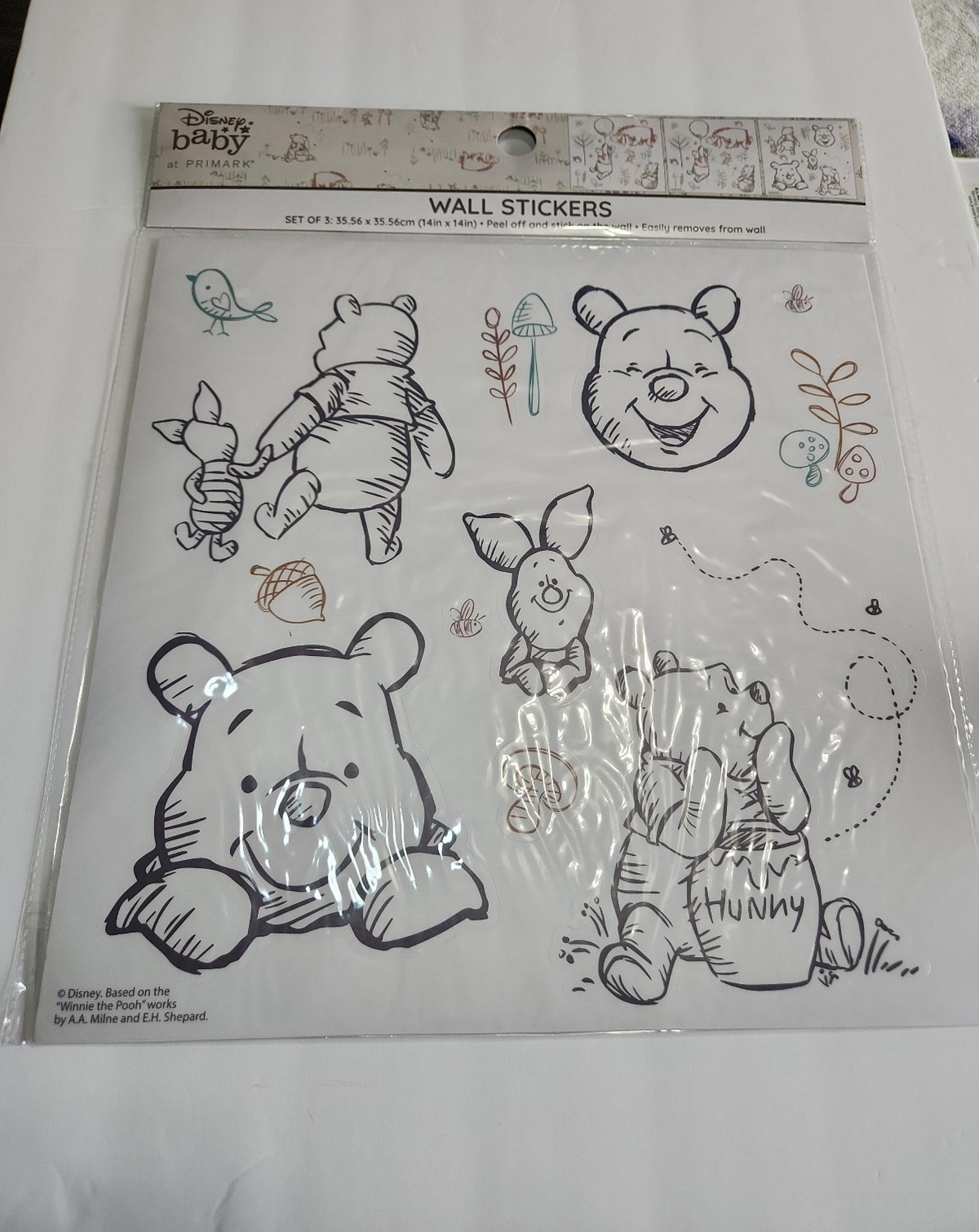 Disney Baby Winnie the Pooh Wall Stickers