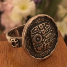 Vintage Silpada Sterling Mosaic Ring